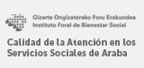 Calidad de la Atenci&oacute;n en los Servicios Sociales de Araba